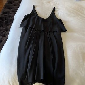 Layered, Talula Babaton, black, silk, dress, size XS